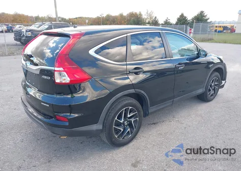 2016 Honda Cr-V Se из США, поврежденный, VIN 5J6RM4H42GL023728